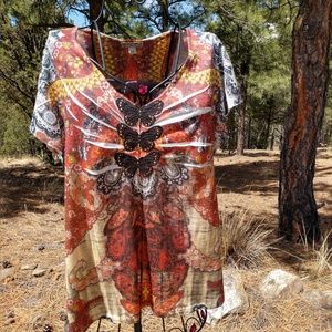 Energe World Tops - Energe World Butterfly Top Energe World Tops - Energe World Butterfly Top